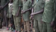 UNICEF estimates that around 16,000 children are currently fighting or working as porters with armed groups in South Sudan, including the national army (AFP Photo/Charles Lomodong)