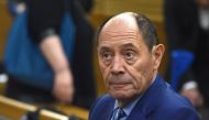 Claude Picasso, son of late Spanish artist Pablo Picasso, waits before for the appeal trial of Pierre Le Guennec (not pictured), accused of receiving stolen goods after being found in possession of paintings by Picasso, at the court in Aix-en-Provence, so