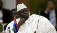 File photo of Gambia President Yahya Jammeh. Reuters 