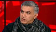 A YouTube grab of Nabeel Rajab being interviewed by Dearbhail McDonald on TV3. Courtesy: Malachy Browne
 