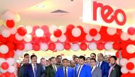 Mohamed Althaf, Director of Lulu Group, inaugurates the REO Fashion store,  at Lulu Hypermarket in Al Khor, yesterday, in the presence of REO team and senior officials from Lulu Group Qatar Region.