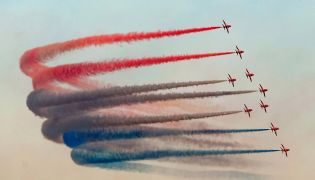 The Red Arrows Show in Doha