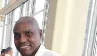 Nine-time Olympic golf medallist Carl Lewis in Qatar for the IAAF World Chanpionships