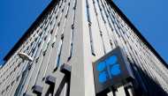 The logo of the Organization of the Petroleoum Exporting Countries (OPEC) is seen outside of OPEC's headquarters in Vienna, Austria April 9, 2020. REUTERS/Leonhard Foeger -/File Photo