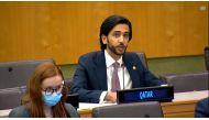 Second Secretary at the Permanent Delegation of the State of Qatar to the United Nations Ahmed bin Saif Al Kuwari addressing the First Committee of the UN General Assembly.