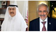 From left: Ali bin Hassan Al Hammadi, Secretary-General, QRCS and Dr. Hilal Musaed Al Sayer, President, KRCS