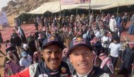 Nasser Saleh Al Attiyah and Matthieu Baumel