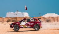 Nasser Saleh Al Attiyah in action during the previous edition of the Qatar International Rally. 