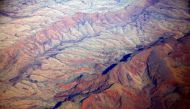 A general view of dried-up river beds and hills in the Pilbara region of Western Australia December 2, 2013. REUTERS/David Gray/File Photo