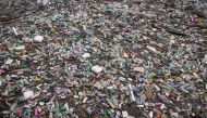 General view of plastic trash littering the polluted Potpecko Lake near a dam's hydroelectric plant near the town of Priboj, Serbia, January 29, 2021. REUTERS/Marko Djurica/File Photo