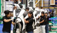 Women working in Ather factory. (File pic)