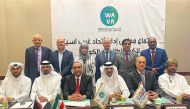 The Board of Directors of the West Asian Volleyball Federation (QAVF), chaired by its President Ali bin Ghanem Al Kuwari during a meeting held in Kuwait yesterday.