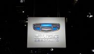 The logo of Chinese carmaker Geely Auto is pictured at the second media day for the Shanghai auto show in Shanghai, China April 17, 2019. Reuters/Aly Song/File Photo
 