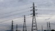 Power transmission towers are seen near the plant of new Shin Kori No. 3 reactor and No. 4 reactor of state-run utility Korea Electric Power Corp (KEPCO) in Ulsan, about 410 km (255 miles) southeast of Seoul, on September 3, 2013. File Photo / Reuters
