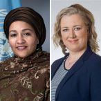 Amina J. Mohammed and Jutta Urpilainen 