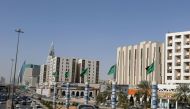 A view shows vehicles driving on a street in Riyadh, Saudi Arabia, February 16, 2021. (REUTERS/Ahmed Yosri)