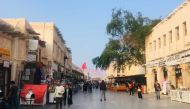 People doing shopping and enjoying the beautiful streets and restaurants at Souq Waqif.  PIC: Ayeni Olusegun