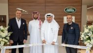 Omar Hussain Alfardan, President and CEO of Alfardan Group, inaugurating the new facility of Alfardan Premier Motors Co, at Lusail Boulevard, Lusail. 