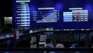 File Photo: Traders work at their desks on the floor of the Borsa Istanbul in Istanbul, Turkey, October 13, 2017. (Murad Sezer/Reuters)