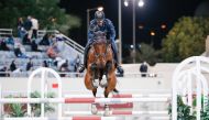 Hamad Nasser Al Qadi won the Big Tour at last year's HH the Amir’s Sword Showjumping and Dressage Championship with stallion Andreas SPB Z.