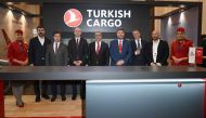 Turkish Cargo officials at the symposium.