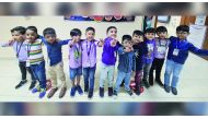 BPS kindergarten section students during the event.