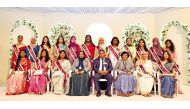 Winners of special awards with IIS Principal Shaik Shamim Saheb and heads of sections.