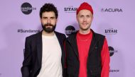 (L-R) Directors Moritz Riesewieck and Hans Block attend the 