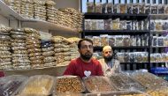 One of the vendors at Afghanistan pavilion in International Zone of Expo 2023 Doha. Picture by Alexandra Evangelista / The Peninsula 