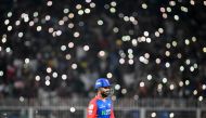 Rishabh Pant looks on during the Indian Premier League (IPL) Twenty20 cricket match between Kolkata Knight Riders and Delhi Capitals in Kolkata on April 29, 2024. (Photo by Dibyangshu Sarkar / AFP) /