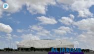 Cloud formation as seen over Al Janoub Stadium today afternoon, May 2, 2024. Pic: Muhammad Shammas / The Peninsula

