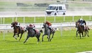 Action during last year's Qatar Prix de l’Élevage (Gr.2 PA) in Toulouse, France, in this file photo.