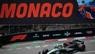 Mercedes' British driver Lewis Hamilton drives during the first practice session of the Formula One Monaco Grand Prix on May 24, 2024 at the Circuit de Monaco, two days ahead of the race. (Photo by ANDREJ ISAKOVIC / AFP)