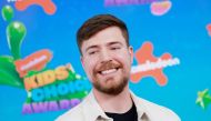 US YouTube personality Jimmy Donaldson, better known as MrBeast, arrives for the 36th Annual Nickelodeon Kids' Choice Awards at the Microsoft Theater in Los Angeles, on March 4, 2023. Photo by Michael Tran / AFP

