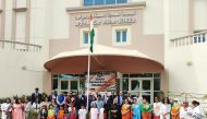 Guests, staff and students of the school during the celebration.