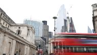 A file photo of the Bank of England (BoE) building in London, Britain.