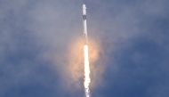 SpaceX Falcon 9 rocket carrying Roscosmos astronauts Aleksandr Gorbunov (L) (Mission Specialist) and NASA astronaut Nick Hague (Mission Commander) of Crew 9 lifts off from Space Launch Complex 40 toward the International Space Station (ISS) on September 28, 2024 in Cape Canaveral, Florida. Photo by Miguel J. Rodríguez Carrillo / GETTY IMAGES NORTH AMERICA / Getty Images via AFP.