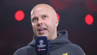 Liverpool's Dutch manager Arne Slot gives an interview ahead the UEFA Champions League football match between RB Leipzig and Liverpool FC in Leipzig, eastern Germany on October 23, 2024. (Photo by Ronny HARTMANN / AFP)