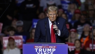 Republican presidential nominee, former U.S. President Donald Trump holds a campaign rally at the Fiserv Forum, the same place that hosted last summer's Republican National Convention, on November 01, 2024 in Milwaukee, Wisconsin. (Photo by CHIP SOMODEVILLA / GETTY IMAGES NORTH AMERICA / Getty Images via AFP)