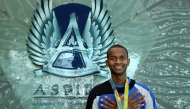 Mutaz Barshim while at Aspire Academy