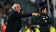 (FILES) Cagliari's Italian coach Claudio Ranieri reacts during the Italian Serie A football match between Juventus and Cagliari, at The Allianz Stadium, in Turin on November 11, 2023. Claudio Ranieri was appointed new coach of Italian Serie A football club AS Roma according to Italian media today on November 13, 2024. (Photo by GABRIEL BOUYS / AFP)