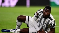 File: Juventus' French midfielder Paul Pogba reacts after being tackled during the UEFA Europa League semi-final first leg football match between Juventus and Sevilla on May 11, 2023 at the Juventus stadium in Turin. (Photo by Marco Bertorello / AFP)