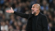 Manchester City's Spanish manager Pep Guardiola gestures on the touchline during the UEFA Champions League, league phase football match between Manchester City and Inter Milan at the Etihad stadium, in Manchester, north-west England, on September 18, 2024. (Photo by Oli Scarff / AFP)