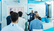 Dr. Mohammed Ghaly during the World Innovation Summit for Health 2024.