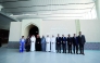 Minister of State and Qatar National Library President HE Dr. Hamad bin Abdulaziz Al Kawari and other officials at launch of the exhibition.  