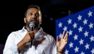 (FILES) Kash Patel, a former chief of staff to then-acting Secretary of Defense Christopher Miller, speaks during a campaign event for Republican election candidates at the Whiskey Roads Restaurant & Bar on July 31, 2022 in Tucson, Arizona. (Photo by Brandon Bell / GETTY IMAGES NORTH AMERICA / AFP)
