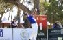 Spain’s Miguel Angel Jimenez tees off during the second round of the Trophy Hassan II 2025 at Royal Golf Dar Es Salam in Rabat, Morocco.