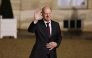 German Chancellor Olaf Scholz arrives to attend a dinner on the sidelines of the Artificial Intelligence (AI) Action Summit at the presidential Elysee palace in Paris, France, on Feb. 10, 2025. (Xinhua/Gao Jing)