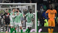 Real Betis' Spanish midfielder #22 Isco celebrates scoring his team's second goal during the Spanish league footbal match between Real Betis and Real Madrid CF at Benito Villamarin Stadium in Seville on March 1, 2025. (Photo by CRISTINA QUICLER / AFP)