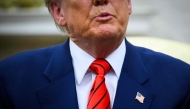 US President Donald Trump speaks to the press as he meets with NATO Secretary General Mark Rutte in the Oval Office of the White House in Washington, DC, on March 13, 2025. (Photo by Mandel NGAN / AFP)
